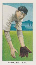 1982-85 Galasso Baseball Hobby Card Report T206 Reprints #NNO Mickey Doolan Front