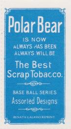 1982-85 Galasso Baseball Hobby Card Report T206 Reprints #NNO Bill O'Hara Back