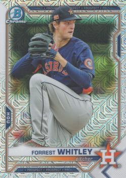2021 Bowman - Chrome Prospects Mojo Refractor #BCP-9 Forrest Whitley Front