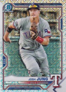 2021 Bowman - Chrome Prospects Mojo Refractor #BCP-38 Josh Jung Front