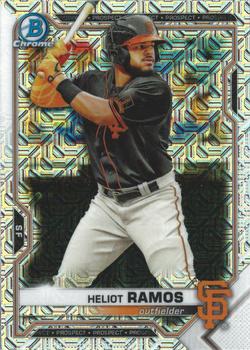 2021 Bowman - Chrome Prospects Mojo Refractor #BCP-69 Heliot Ramos Front