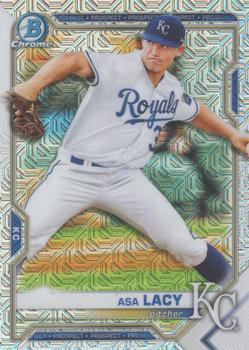 2021 Bowman - Chrome Prospects Mojo Refractor #BCP-83 Asa Lacy Front