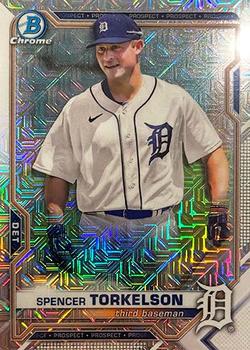 2021 Bowman - Chrome Prospects Mojo Refractor #BCP-96b Spencer Torkelson Front