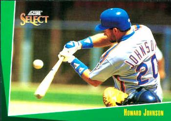 1993 Select #101 Howard Johnson Front