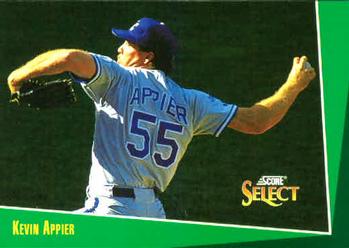 1993 Select #102 Kevin Appier Front