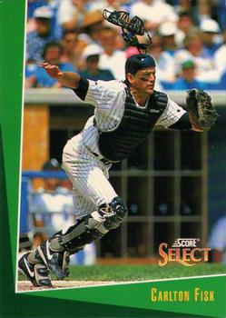 1993 Select #76 Carlton Fisk Front