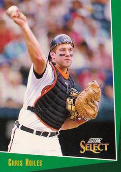 1993 Select #144 Chris Hoiles Front