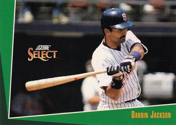 1993 Select #199 Darrin Jackson Front