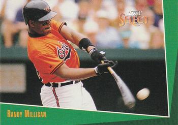 1993 Select #212 Randy Milligan Front