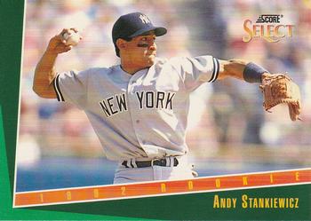 1993 Select #279 Andy Stankiewicz Front