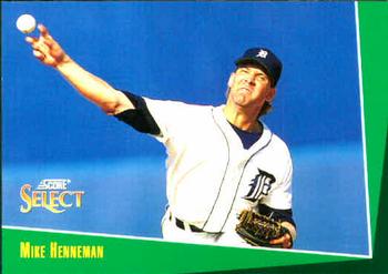 1993 Select #138 Mike Henneman Front