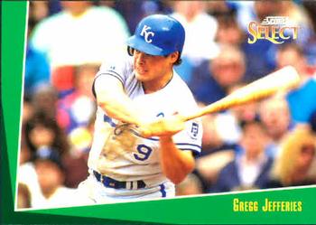 1993 Select #152 Gregg Jefferies Front