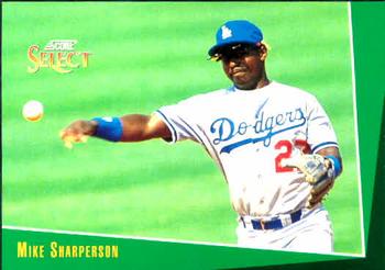 1993 Select #157 Mike Sharperson Front
