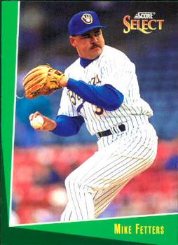 1993 Select #174 Mike Fetters Front
