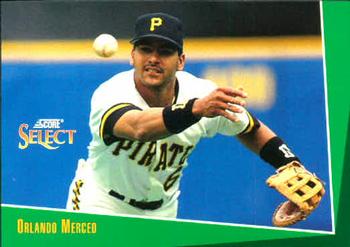 1993 Select #183 Orlando Merced Front