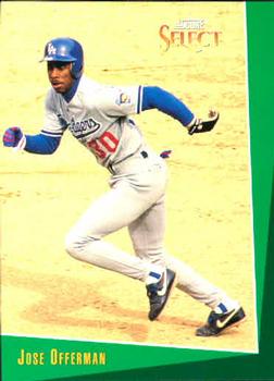 1993 Select #197 Jose Offerman Front