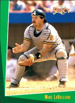 1993 Select #203 Mike LaValliere Front