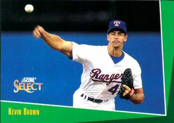1993 Select #204 Kevin Brown Front