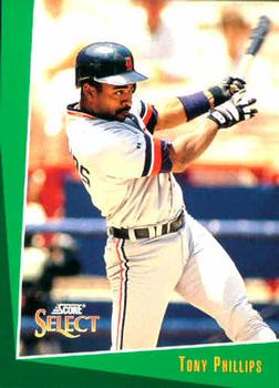 1993 Select #218 Tony Phillips Front