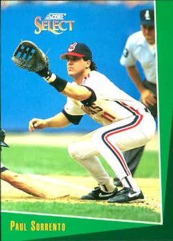 1993 Select #226 Paul Sorrento Front