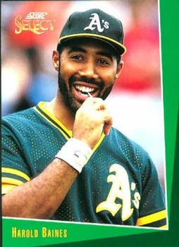 1993 Select #257 Harold Baines Front