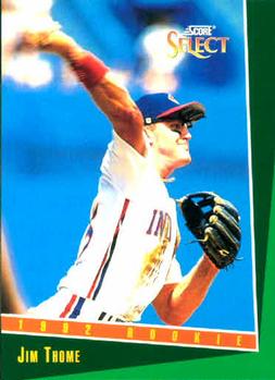 1993 Select #304 Jim Thome Front