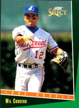 1993 Select #336 Wil Cordero Front