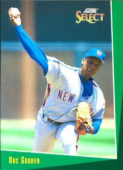 1993 Select #57 Doc Gooden Front