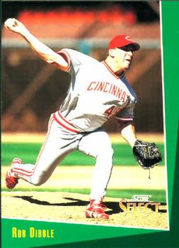 1993 Select #65 Rob Dibble Front