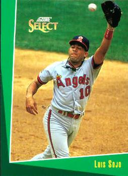 1993 Select #77 Luis Sojo Front