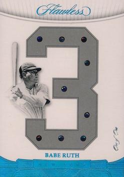 2018 Panini Flawless - Legends Gems #LG3 Babe Ruth Front
