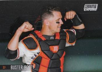 2021 Stadium Club Chrome #66 Buster Posey Front
