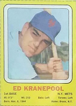 1970 Transogram Statues New York Mets #NNO Ed Kranepool Front