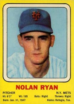 1970 Transogram Statues New York Mets #NNO Nolan Ryan Front
