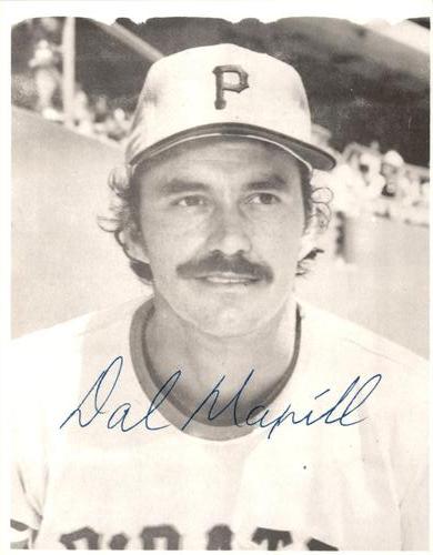 1973 Pittsburgh Pirates Photocards Update #NNO Dal Maxvill Front
