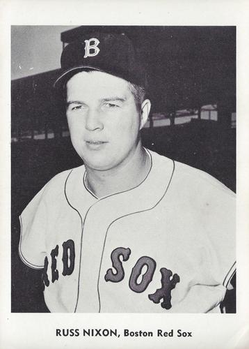 1960 Jay Publishing Boston Red Sox Set B #NNO Russ Nixon Front