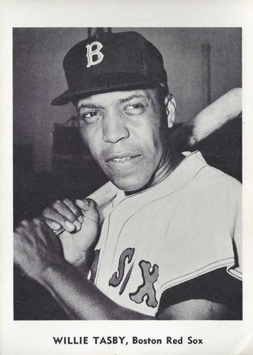 1960 Jay Publishing Boston Red Sox Set B #NNO Willie Tasby Front