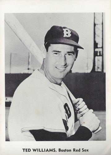 1960 Jay Publishing Boston Red Sox Set B #NNO Ted Williams Front