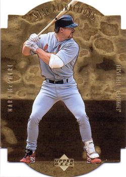 1997 Collector's Choice - Star Attractions Gold #SA12 Mark McGwire Front