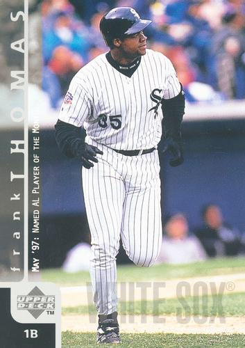 1998 Upper Deck - Series Two 5x7 #330 Frank Thomas Front