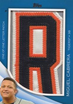 2012 Topps - Own the Name #OTNR-MCA Miguel Cabrera Front