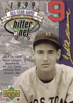 1999 Upper Deck Hitter.net Boston All-Star Game Promo #NNO Ted Williams Front