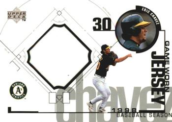 1999 Upper Deck - Game Jerseys (Series Two) #EC Eric Chavez Front