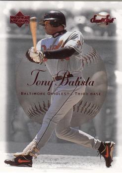 2001 Upper Deck Rookie Update - 2001 Upper Deck Sweet Spot Update #97 Tony Batista Front