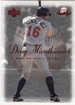2001 Upper Deck Rookie Update - 2001 Upper Deck Sweet Spot Update #102 Doug Mientkiewicz Front