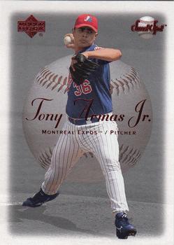 2001 Upper Deck Rookie Update - 2001 Upper Deck Sweet Spot Update #112 Tony Armas Jr. Front