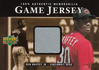 2000 Upper Deck - Game Jerseys Series Two #C-KG Ken Griffey Jr. Front