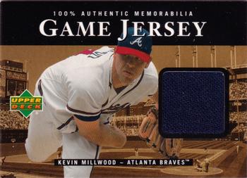2000 Upper Deck - Game Jerseys Series Two #C-KM Kevin Millwood Front