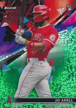 2021 Finest - Green Speckle Refractor #25 Jo Adell Front