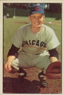 1953 Bowman Color #112 Toby Atwell Front
